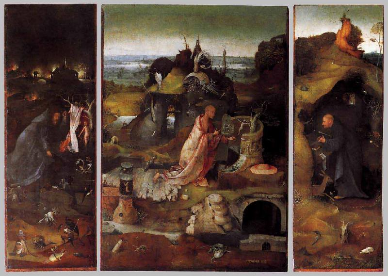 Hieronymus Bosch Hermit Saint Germany oil painting art